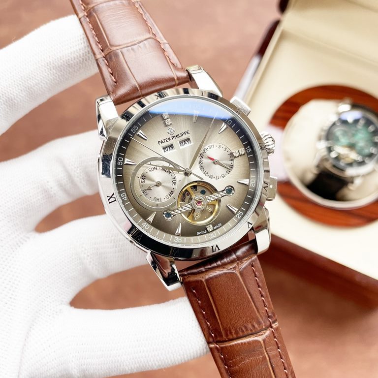 Same price. Patek Philippe Patek.Philippe boutique men's watches, multi-functional design, honorable atmosphere, gentleman style, excellent quality, hot sale all over the city. Adopting automatic mechanical movement, top