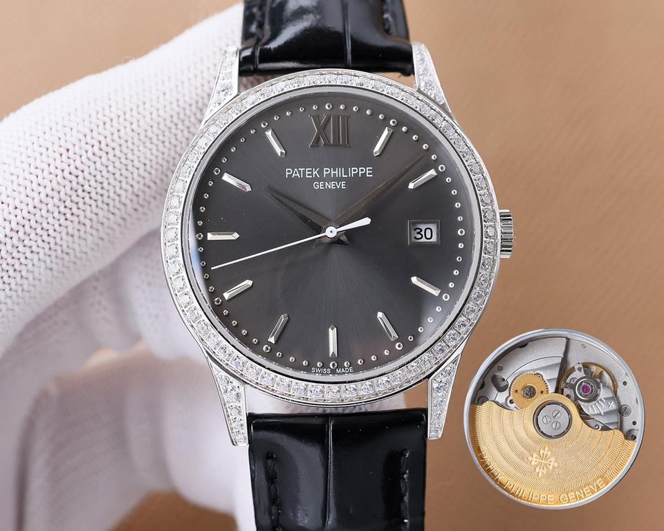 TW sincere, shocking launch of fine aesthetics representative of the work - Patek Philippe classical watch series - 5296. platinum V3 upgrade! The details are upgraded as follows pro diamonds, diamonds, luxury diamonds, 