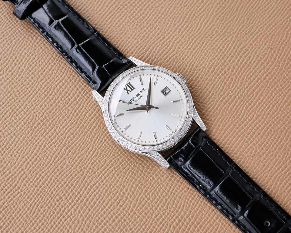 TW sincere, shocking launch of fine aesthetics representative of the work - Patek Philippe classical watch series - 5296. platinum V3 upgrade! The details are upgraded as follows pro diamonds, diamonds, luxury diamonds, 