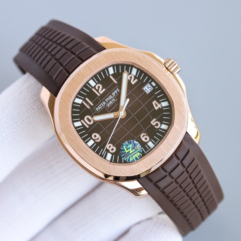 White case, goldPatek Philippe Grenade 5167R! Caliber Cal.324 S C. Size 40mm diameter slim 10mm! Size diameter 40mm, ultra-thin 10mm! Rubber strap, 316L steel, sapphire crystal! Soft lines, sporty style, noble elegance a