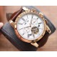 Men's favorite multi-function watch  Newest】：Patek Philippe  Best Design Exclusive First 【Type】：Boutique men's watches[Strap] Genuine cowhide leather strap[Movement] High-end automatic mechanical movement[Mirror] mineral