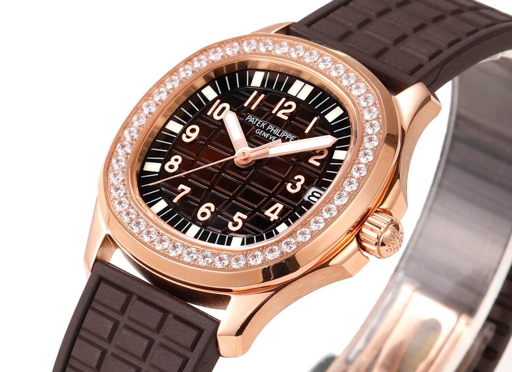 JBL Factory new Patek Philippe AQUANAUT series mechanical women's grenade across the world, farewell movement glance fake era. Case 35.6 mm diameter, steel to create the case, the entire case through the entire CNC polis