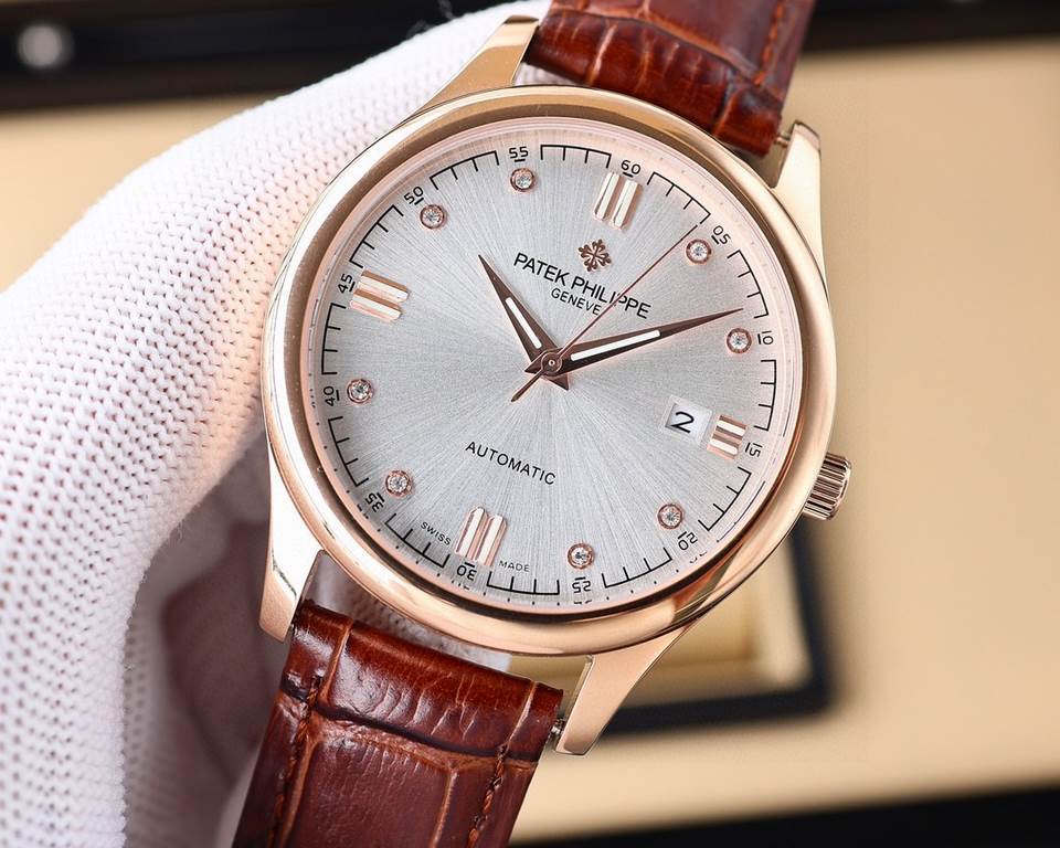 Patek Philippe PATEK PHILIPPE.   craftsman new work 2024 launched the latest style Patek Philippe PATEK PHILIPPE high version of the senior automatic wristwatch! Dial, hands, with luminescent design! Men's wristwatch  Si