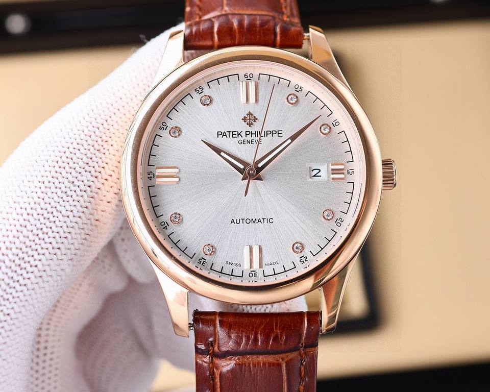 Patek Philippe PATEK PHILIPPE.   craftsman new work 2024 launched the latest style Patek Philippe PATEK PHILIPPE high version of the senior automatic wristwatch! Dial, hands, with luminescent design! Men's wristwatch  Si