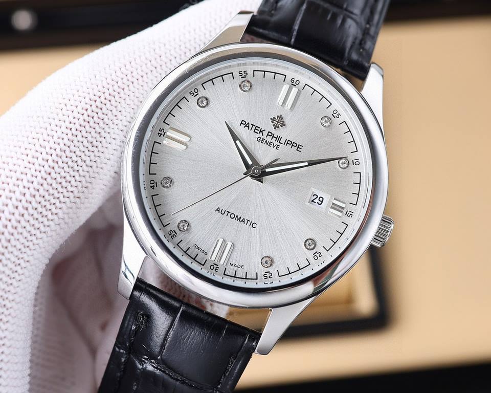 Patek Philippe PATEK PHILIPPE.   craftsman new work 2024 launched the latest style Patek Philippe PATEK PHILIPPE high version of the senior automatic wristwatch! Dial, hands, with luminescent design! Men's wristwatch  Si