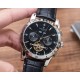 Men's favorite multi-function watch  Newest】：Patek Philippe  Best Design Exclusive First 【Type】：Boutique men's watches[Strap] Genuine cowhide leather strap[Movement] High-end automatic mechanical movement[Mirror] mineral