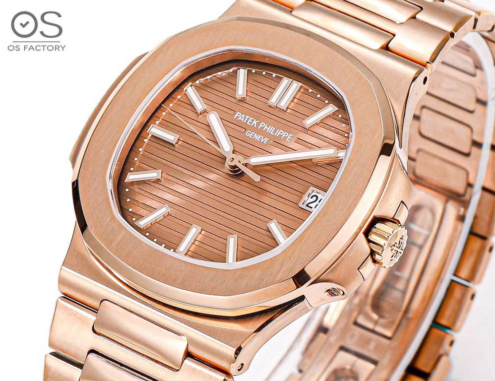 OS Factory V2 version  OSFactory Steel King leading the field of timekeeping, Patek Philippe  Nautilus Nautilus series 57111A the strongest version of the os factory to create an exclusive customized Cal.324 S C upgraded