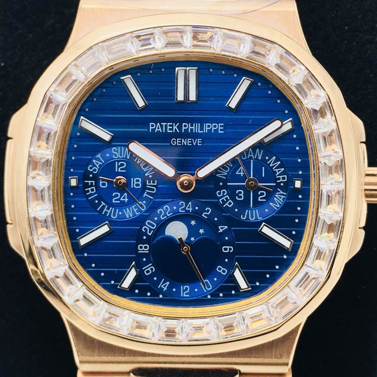 PFF Factory's newest creation, the highest quality version of Patek Philippe's Patek Philippe Super Complicated Nautilus Sport Collection. Philippe Patekphilippe Super Complicated Nautilus Sport Collection! Details1 the 