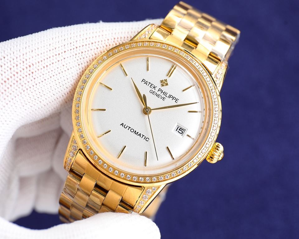 ][Rose][Rose] 2022  PATEK PHILIPPE-PATEK PHILIPPE- Hot new style, Patek Philippe new pot cover, took up to 8 months! Ultra-thin men's automatic mechanical wristwatch with imported original 9015 movement, 28,800 vibration