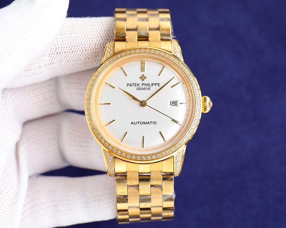 ][Rose][Rose] 2022  PATEK PHILIPPE-PATEK PHILIPPE- Hot new style, Patek Philippe new pot cover, took up to 8 months! Ultra-thin men's automatic mechanical wristwatch with imported original 9015 movement, 28,800 vibration