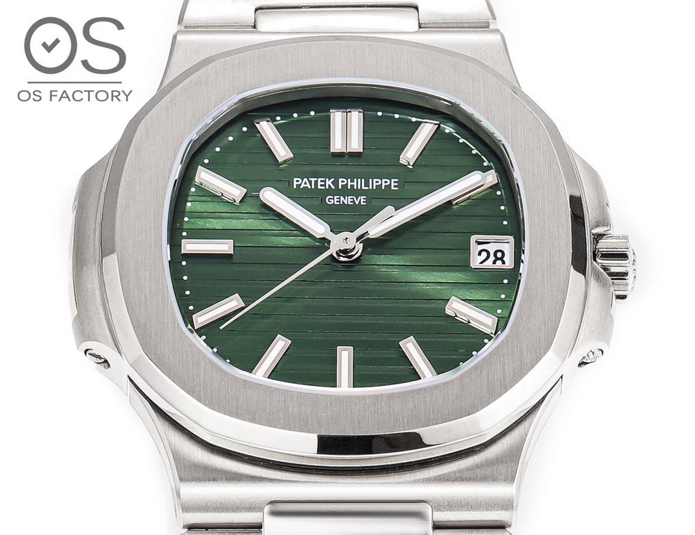 OS Factory V2 version  OSFactory Steel King leading the field of timekeeping, Patek Philippe  Nautilus Nautilus series 57111A the strongest version of the os factory to create an exclusive customized Cal.324 S C upgraded