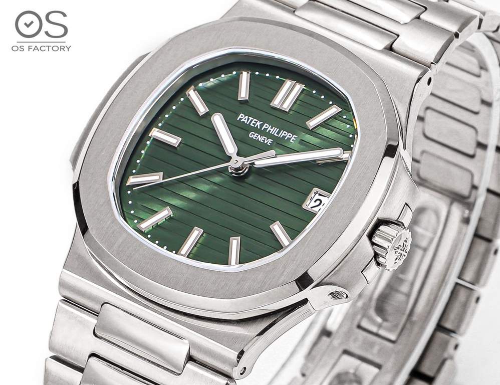 OS Factory V2 version  OSFactory Steel King leading the field of timekeeping, Patek Philippe  Nautilus Nautilus series 57111A the strongest version of the os factory to create an exclusive customized Cal.324 S C upgraded