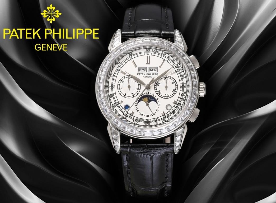 Exclusive to the market, it took 2 years for the customized version of South African diamonds to arrive, consisting of 20 different diamonds with brilliant colors and a buckle embellished with 21 diamonds, the Patek Phil