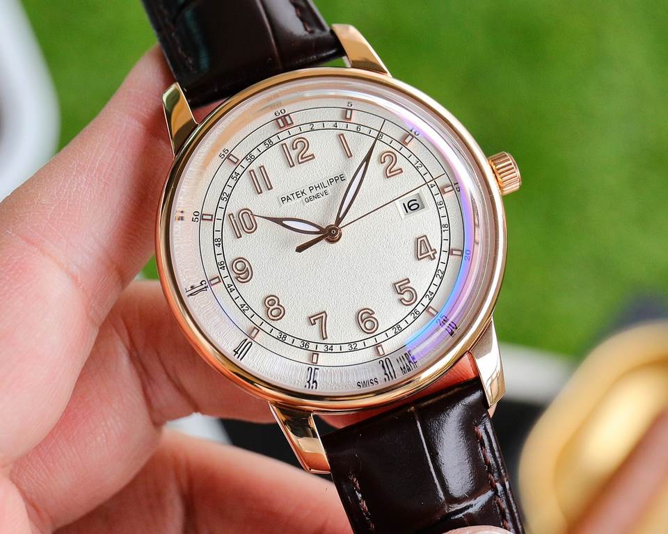 2022  Patek Philippe, hot new style, Patek Philippe new pot mirror, took up to 6 months! Ultra-thin men's automatic mechanical wristwatch, using imported original 9015  movement, 28,800 vibrations per hour, zero return  