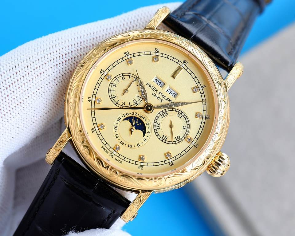 [TW New Product Iron Scribe and Silver Hook, pale and strong] High-value New Product Quaint. Vintage. Craftsmanship!The best collection of the year - Patek Philippe Classic Grande Complication Multifunction Perpetual Cal