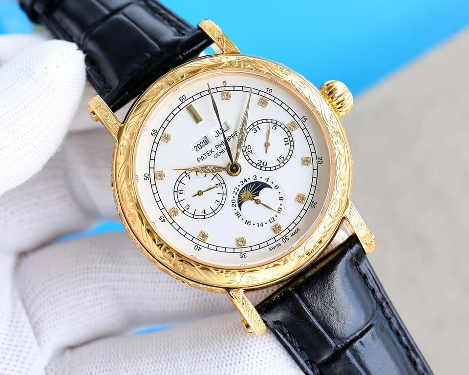 [TW New Product Iron Scribe and Silver Hook, pale and strong] High-value New Product Quaint. Vintage. Craftsmanship!The best collection of the year - Patek Philippe Classic Grande Complication Multifunction Perpetual Cal