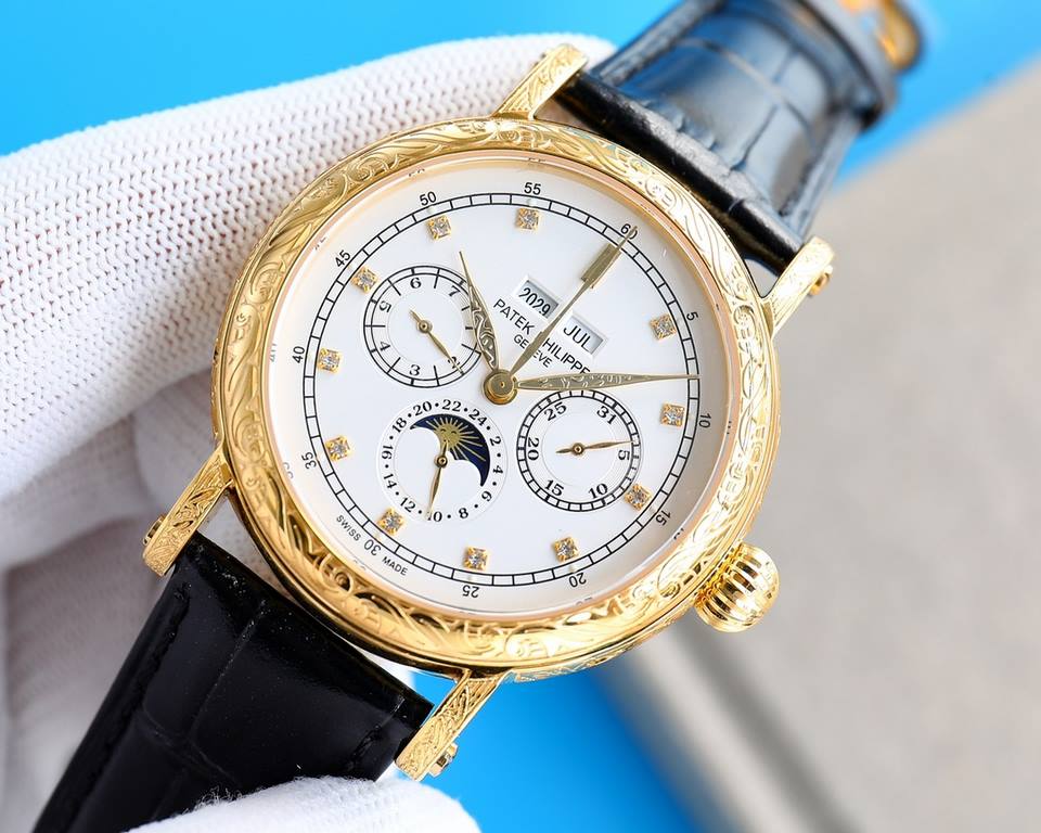 [TW New Product Iron Scribe and Silver Hook, pale and strong] High-value New Product Quaint. Vintage. Craftsmanship!The best collection of the year - Patek Philippe Classic Grande Complication Multifunction Perpetual Cal