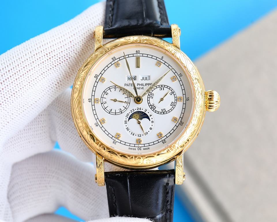 [TW New Product Iron Scribe and Silver Hook, pale and strong] High-value New Product Quaint. Vintage. Craftsmanship!The best collection of the year - Patek Philippe Classic Grande Complication Multifunction Perpetual Cal