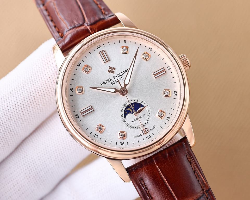 Explosive models and then upgraded]  ② ③       Patek Philippe Patek Philippe men's wristwatches         Patek Philippe Patek Philippe Patek Philippe men's wristwatches. The Moonphase collection, in keeping with Patek Phi