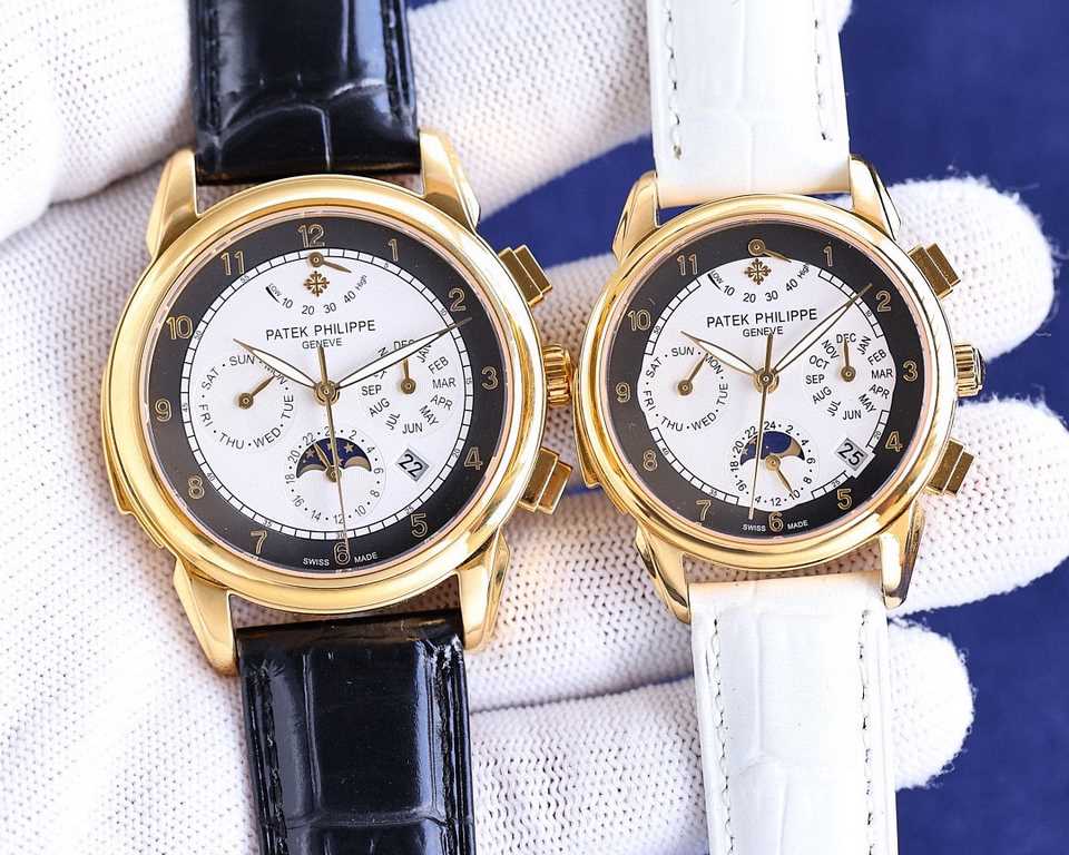 [Rose][Rose] Patek Philippe Patek Philippe Complications Chronograph Collection Shockingly Launched, Perpetual Calendar Couple's Watch! Little Red Book Explosion   Multi-function kinetic 7-hand watch! Details1  equipped 