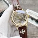 Complicated Timepieces Luxurious AtmosphereClassic New ArrivalsNew】 Patek Philippe Multifunctional Boutique Large flywheel designType】：Boutique men's watchesStrap] Genuine cowhide leather strap【Movement】：High-end automat