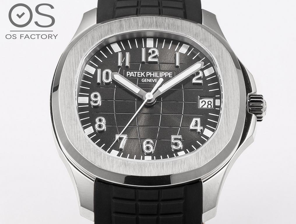 OS Factory V2  OSFactory The most powerful grenade Patek Philippe AQUANAUT series of men's mechanical watches, 5167A5168G5167R series of watches - OS factory exclusive development and customization of the Patek Philippe 