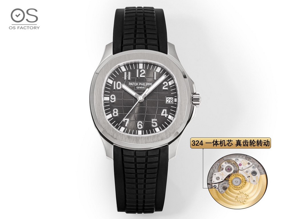 OS Factory V2  OSFactory The most powerful grenade Patek Philippe AQUANAUT series of men's mechanical watches, 5167A5168G5167R series of watches - OS factory exclusive development and customization of the Patek Philippe 