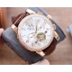 Men's favorite multi-function watch  Newest】：Patek Philippe  Best Design Exclusive First 【Type】：Boutique men's watches[Strap] Genuine cowhide leather strap[Movement] High-end automatic mechanical movement[Mirror] mineral