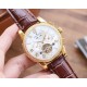 Men's favorite multi-function watch  Newest】：Patek Philippe  Best Design Exclusive First 【Type】：Boutique men's watches[Strap] Genuine cowhide leather strap[Movement] High-end automatic mechanical movement[Mirror] mineral