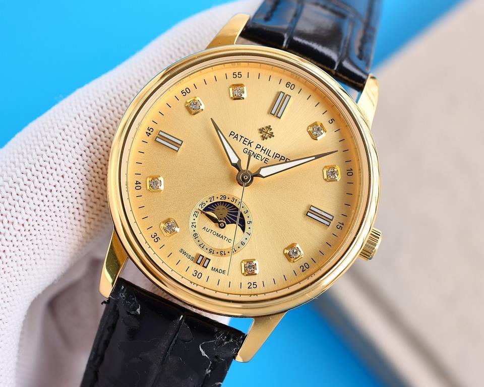 Explosive models and then upgraded]  ② ③       Patek Philippe Patek Philippe men's wristwatches         Patek Philippe Patek Philippe Patek Philippe men's wristwatches. The Moonphase collection, in keeping with Patek Phi