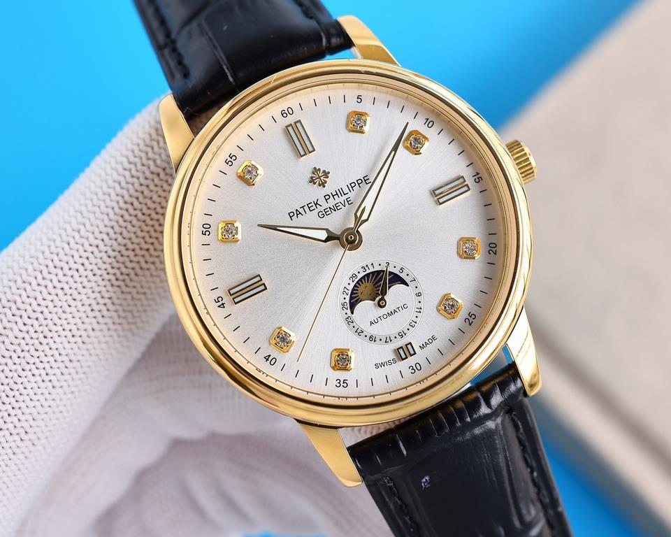 Explosive models and then upgraded]  ② ③       Patek Philippe Patek Philippe men's wristwatches         Patek Philippe Patek Philippe Patek Philippe men's wristwatches. The Moonphase collection, in keeping with Patek Phi