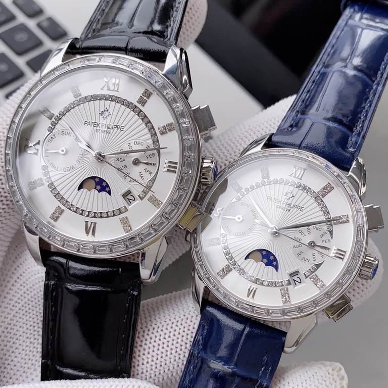 Preferred Goods      Exclusive Research and Development Patek Philippe Complications Chronograph Collection Launched  Patek Philippe Perpetual Calendar Couple's Watch! Xiaohongshu explosive [love] multi-function watch Of