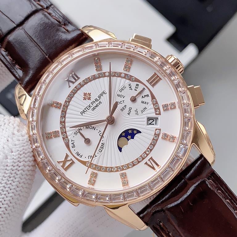 Preferred Goods      Exclusive Research and Development Patek Philippe Complications Chronograph Collection Launched  Patek Philippe Perpetual Calendar Couple's Watch! Xiaohongshu explosive [love] multi-function watch Of