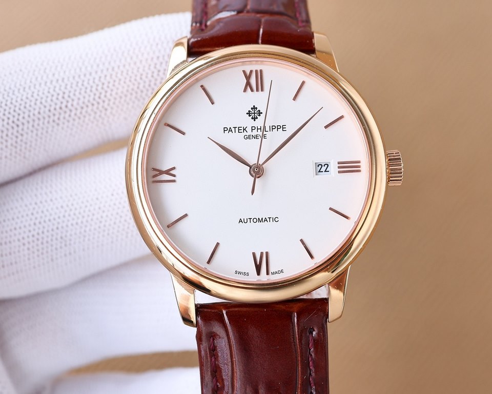 . The latest upgraded version, the latest force   Popular models] PATEK PHILIPPE   PATEK PHILIPPE The highest version of premium automatic watches! Men's watch  Simple but not lose the atmosphere 40mm diameter, 316 stain