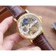 Men's favorite skeleton watch  Newest】：Patek Philippe  Best Design Exclusive First 【Type】：Boutique men's watches[Strap] Genuine cowhide leather strap【Movement】：High-end automatic mechanical movement[Mirror] mineral reinf