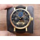 Men's favorite skeleton watch  Newest】：Patek Philippe  Best Design Exclusive First 【Type】：Boutique men's watches[Strap] Genuine cowhide leather strap【Movement】：High-end automatic mechanical movement[Mirror] mineral reinf