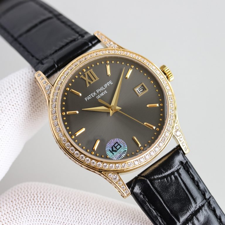 The details are upgraded as follows] pro diamonds fine in the fine luxury diamonds, watch size 38mmX9mm thin and quality 1. Improve the details of the case, improve the quality of polishing, exclusively restore the perfe