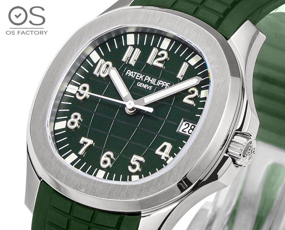 OS Factory V2  OSFactory The most powerful grenade Patek Philippe AQUANAUT series of men's mechanical watches, 5167A5168G5167R series of watches - OS factory exclusive development and customization of the Patek Philippe 