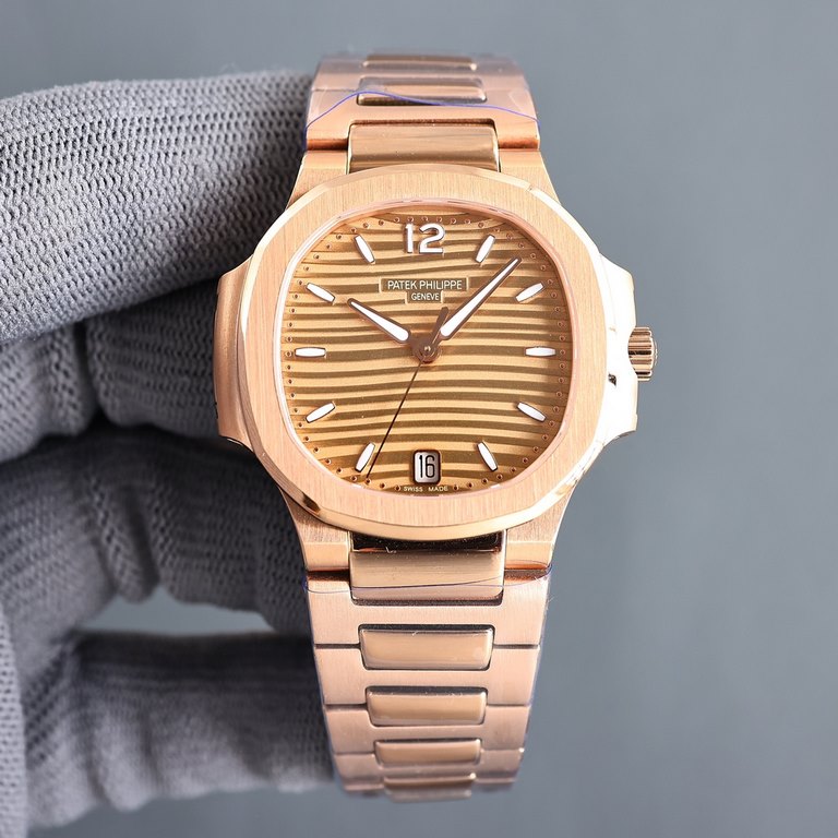 [2022 super god work top version] Patek. Patek Philippe Sport Elegance Nautilus Women's Watch PP7118 is strong! Feel free to compare the details1 With customized 9015 machine modified Cal.324sc automatic movement, 45 hou