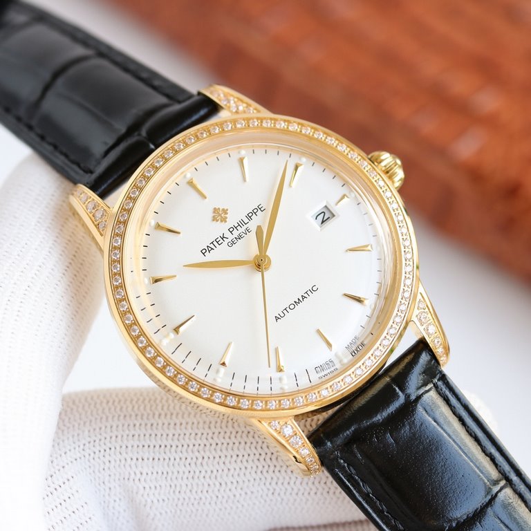 . Year-end offer - new full brick shell   Patek Philippe, hot new style, Patek Philippe new pot cover, taking up to 6 months! Ultra-thin men's automatic mechanical wristwatch, imported original 9015  movement, 28,800 vib