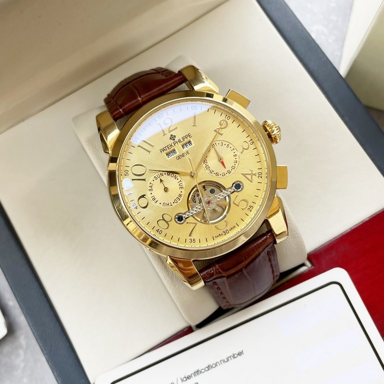 PatekPhilippe Patek Philippe PatekPhilippe boutique men's watches, multi-functional design, noble atmosphere, gentleman style, excellent quality, hot sale all over the city. Adopting automatic mechanical movement, top-gr