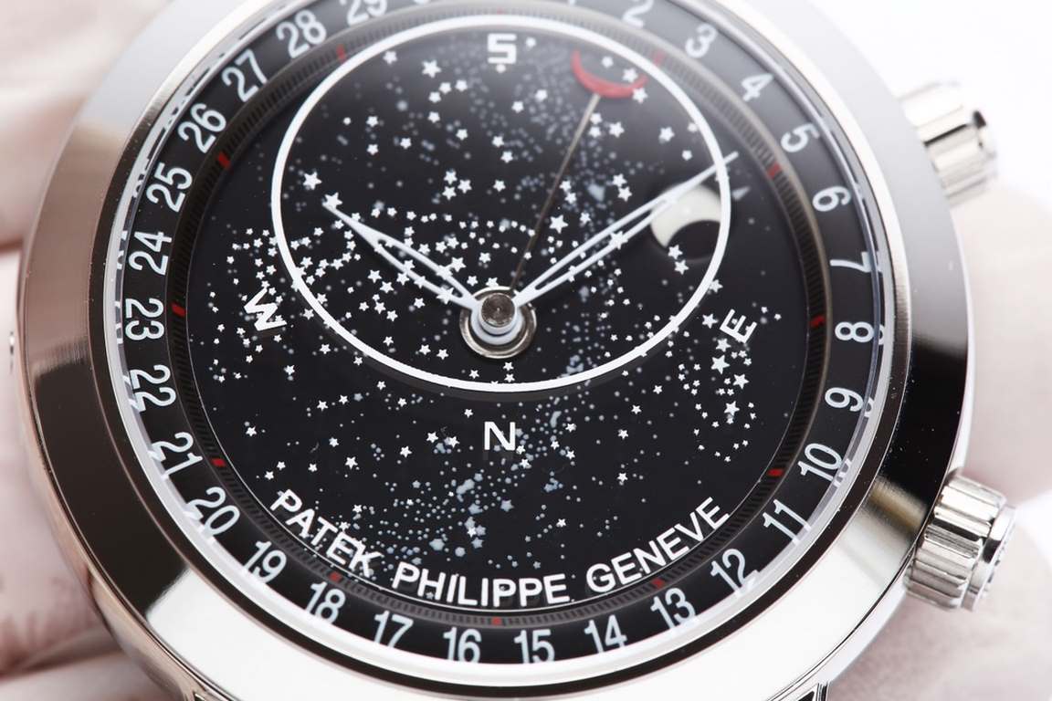 PP.Patek Philippe Star the highest version of the market Function and movement with the same authentic, using Cal.240 pearl tourbillon ultra-thin movement, Patek Philippe Star upgraded Ultimate V5 version! This time to d