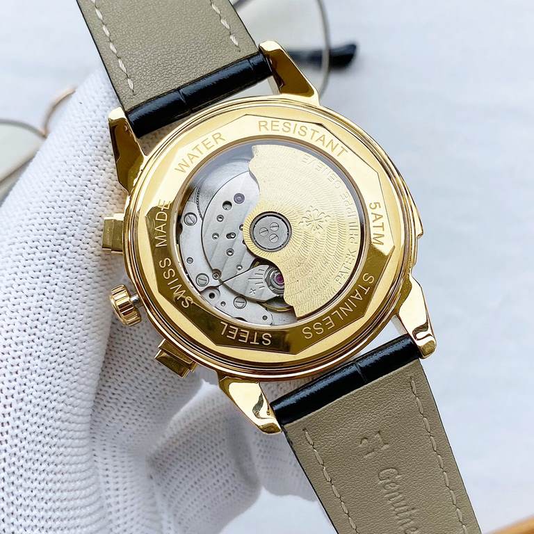 White. Gold   Patek Philippe Patek Philippe Complications Chronograph Collection Shockingly Launched, Perpetual Calendar Couple's Watch! Little Red Book Explosion   Multifunction watch! Details1  equipped with the origin