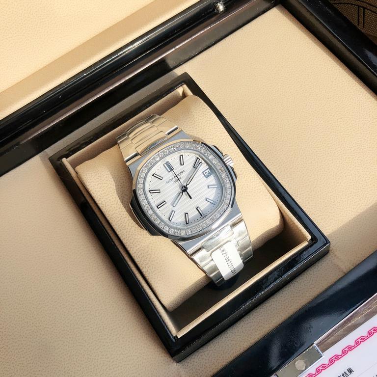 Boxed Support Hong Kong and USA direct shippingPatek Philippe's Nautilus collection, commonly known as the King of Steel, is a sturdy and distinctive watch with a price tag that's not too expensive compared to other PP m