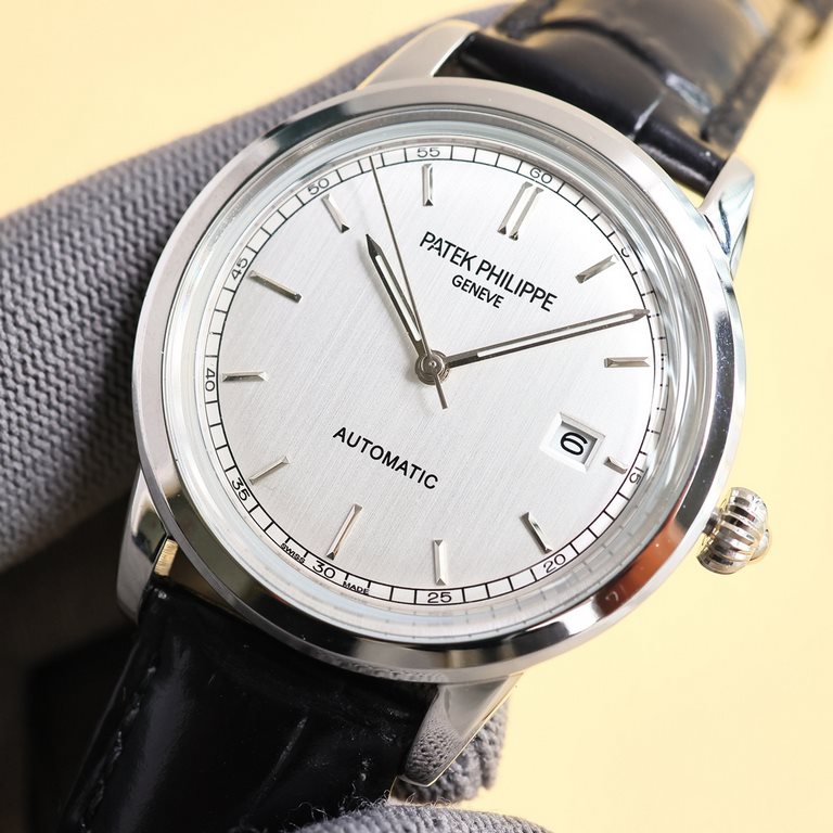 2024 Patek Philippe, hot new style, Patek Philippe new pot cover, took up to 6 months! Ultra-thin men's automatic mechanical wristwatch, using imported original 9015  movement, 28,800 vibrations per hour, zero return  qu