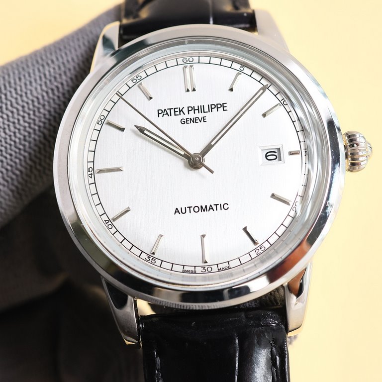 2024 Patek Philippe, hot new style, Patek Philippe new pot cover, took up to 6 months! Ultra-thin men's automatic mechanical wristwatch, using imported original 9015  movement, 28,800 vibrations per hour, zero return  qu