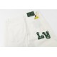 LV Louis Vuitton white toothbrush towel embroidered jeans 2023 latest products, counter synchronization is available, the original single goods, washed casual jeans, imported original washed stretch fabrics, comfortable 