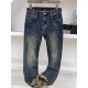 LY donkey brand LV   23 fall and winter new explosive kingpin   stretch jeans official website hot sale   color is super nice   plate type is super good   fall and winter closet must-have versatile single product denim  