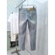 Dior Dior    2023 early spring counter synchronization new! Foreign trade original single! Heavy duty washed jeans. Taste and value sharing! Very comfortable to wear. Low-key but not lose luxury. Wear out very classy! Cu