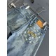 Donkey family 23SS new jeans High-end quality Vintage color wash  embroidery process Fabric super soft and comfortable on the upper body gentle and non-restrictive feelingYardage 30,31,32,33,34,36,38